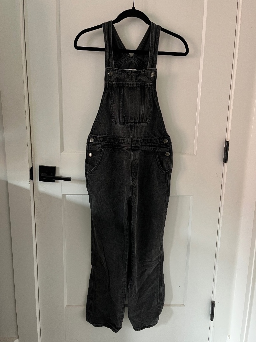 Girls Old Navy Black Overalls
